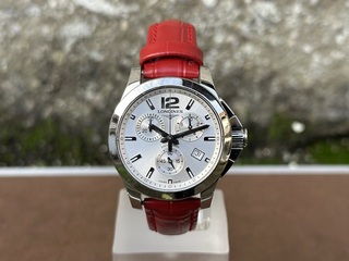 Horloge, Longines, Conquest L3.279.4, Staal, 2010